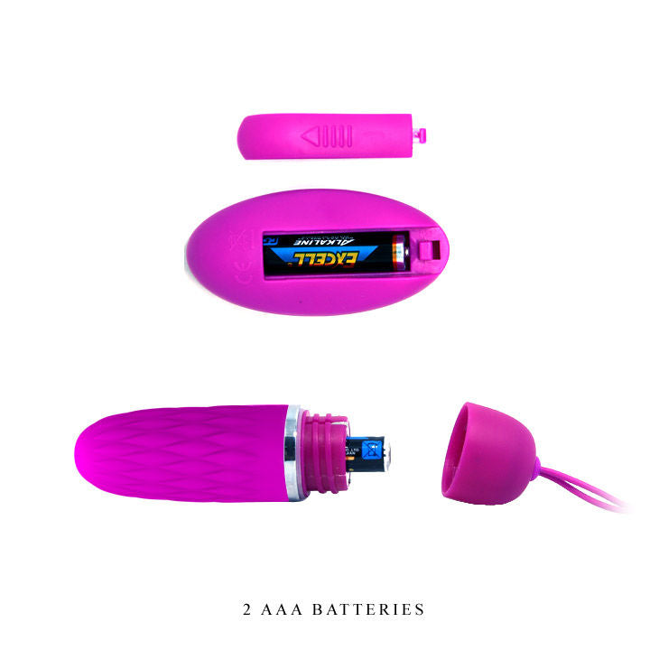 PRETTY LOVE - OEUF VIBRANT DAWN SILICONE 12 MODES TÉLÉCOMMANDE LILAS