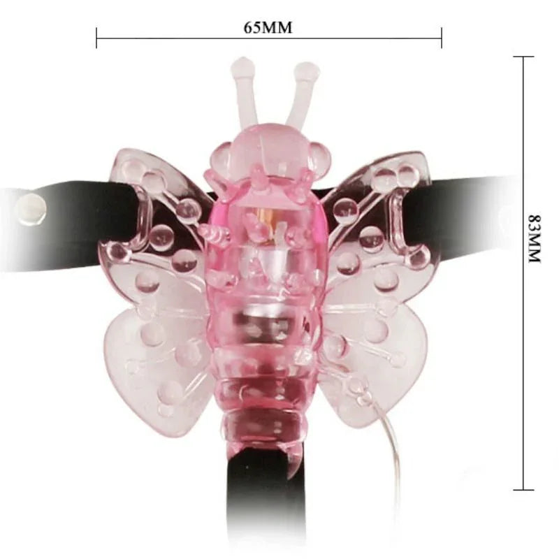 BAILE - HARNAIS AVEC PAPILLON VIBRANT MULTIVITESSES - Incandessens