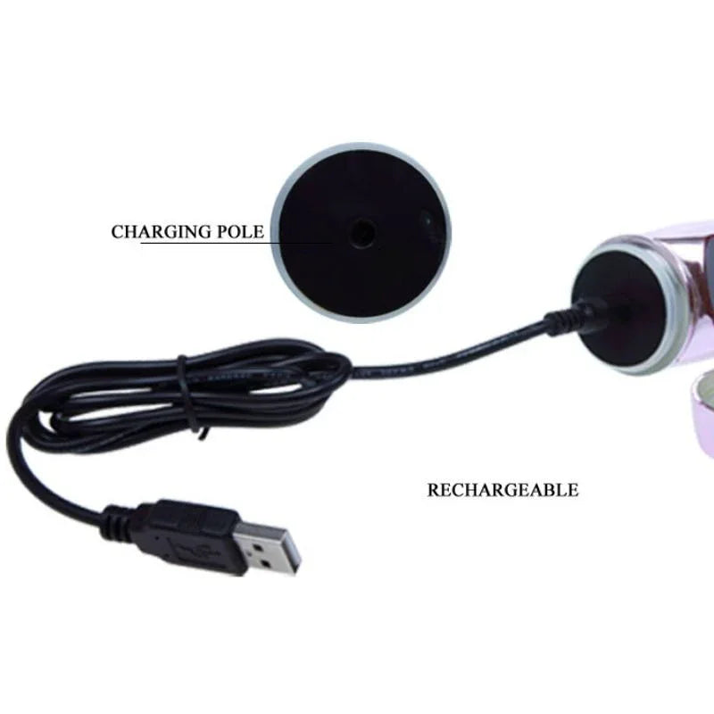 BAILE - VIBRATEUR RECHARGEABLE AVEC STIMULATEUR DE PAPILLON ROTATION ET THROBBING - Incandessens