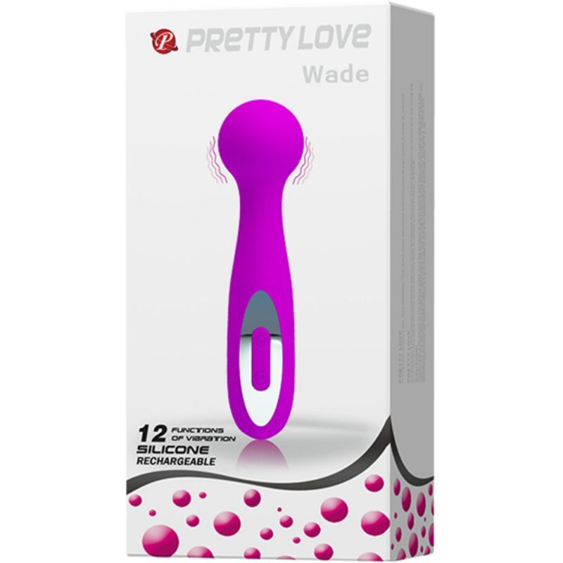 PRETTY LOVE - MASSEUR WADE  RECHARGEABLE 12 FONCTIONS