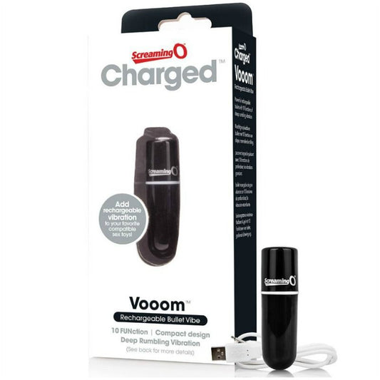 SCREAMING O - MINI VIBRO RECHARGEABLE VOOOM NOIR