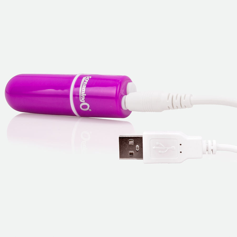 SCREAMING O - MINI VIBRO RECHARGEABLE VOOOM VIOLET