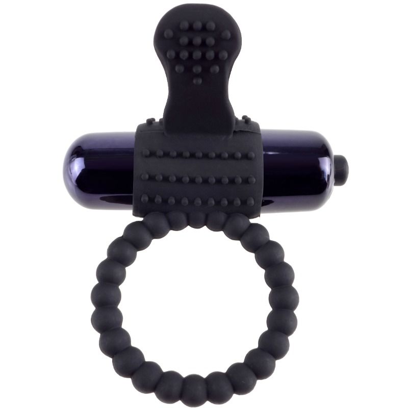 FANTASY C-RINGZ - ANNEAU VIBRANT SILICONE ET ABS VIOLET WATERPROOF