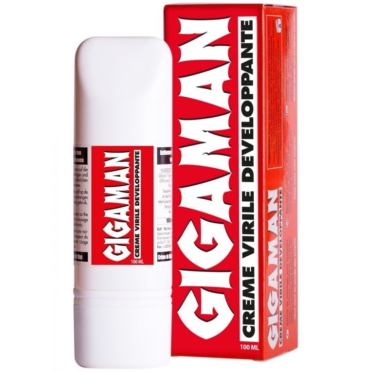 RUF - CRÈME GIGAMAN POUR L'AUGMENTATION DE LA VIRILITÉ
