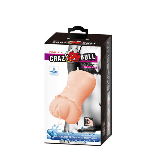 CRAZY BULL - MASTURBATEUR PEAU D'EAU MODÈLE VAGIN 2