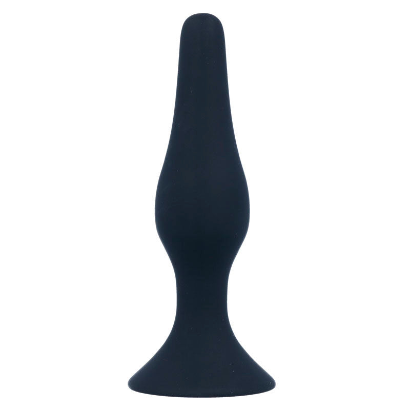 INTENSE - DILATATEUR ANAL NIVEAU 3 SILICONE NOIR 12,5 CM