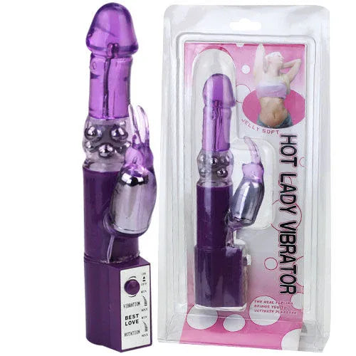 BAILE - VIBRATEUR RABBIT HOT LADY II PERLES ROTATIVES STIMULATEUR CLITORIS - Incandessens