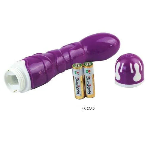 BAILE - VIBRATEUR POINT G VIOLET 10 RYTHMES SILICONE SOUPLE - Incandessens