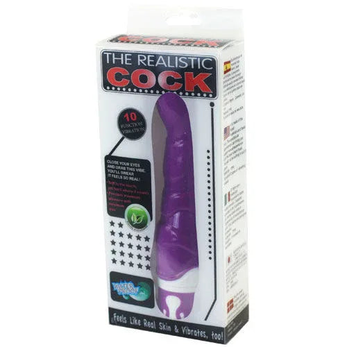 BAILE - VIBRATEUR POINT G VIOLET 10 RYTHMES SILICONE SOUPLE - Incandessens