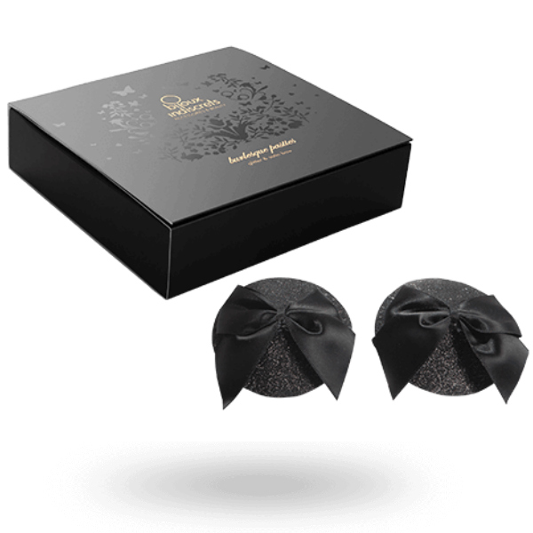 BIJOUX - CACHE TETONS BURLESQUE BRILLANT AVEC NUD