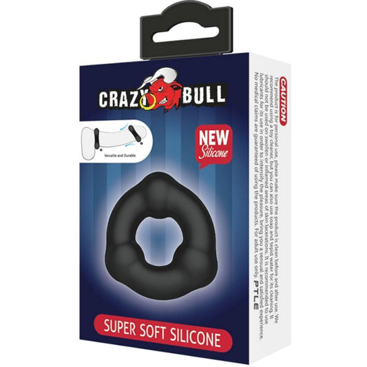CRAZY BULL - ANNEAU EN SILICONE SUPER DOUX AVEC NODULES