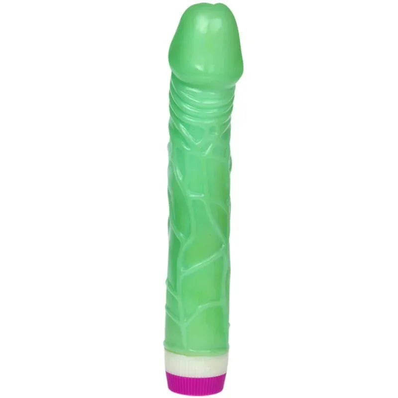 BAILE - VIBRATEUR VAGUES DE PLAISIR 23 CM VERT - Incandessens