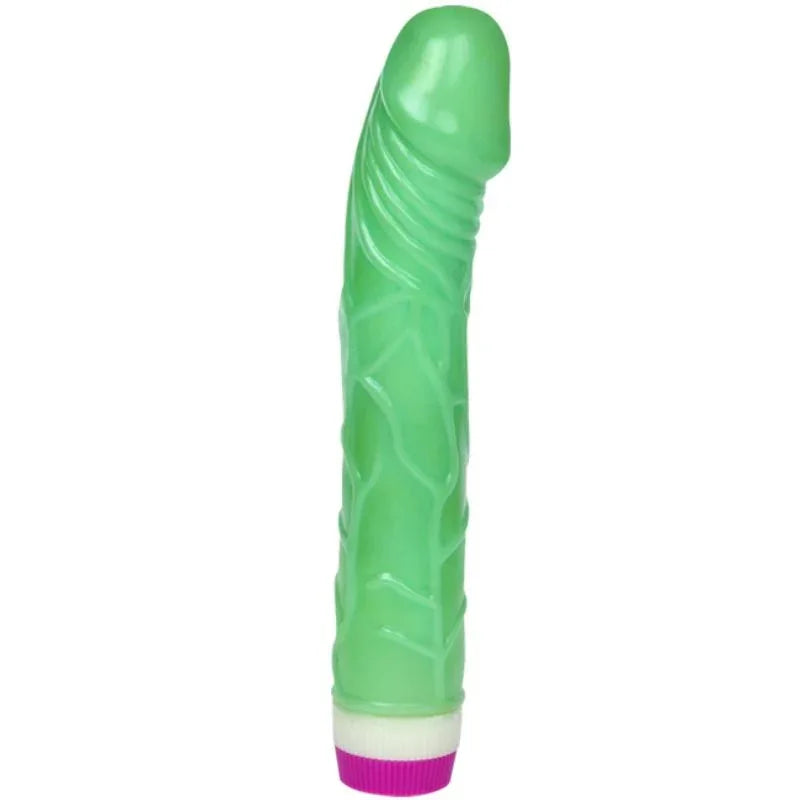 BAILE - VIBRATEUR VAGUES DE PLAISIR 23 CM VERT - Incandessens