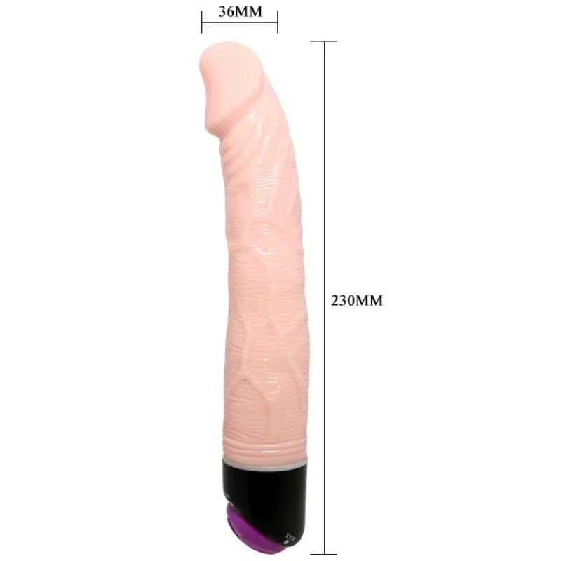 BAILE - ADOURCLUB VIBRATEUR RÉALISTE 23 CM NATUREL - Incandessens
