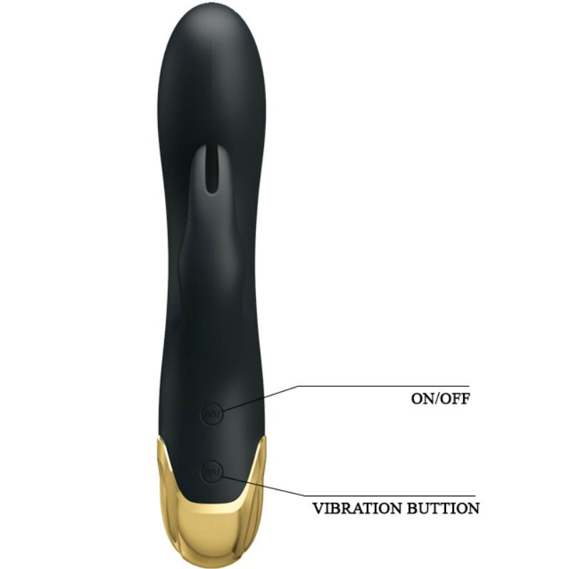 PRETTY LOVE - VIBROMASSEUR INTELLIGENT DOUBLE PLAISIR
