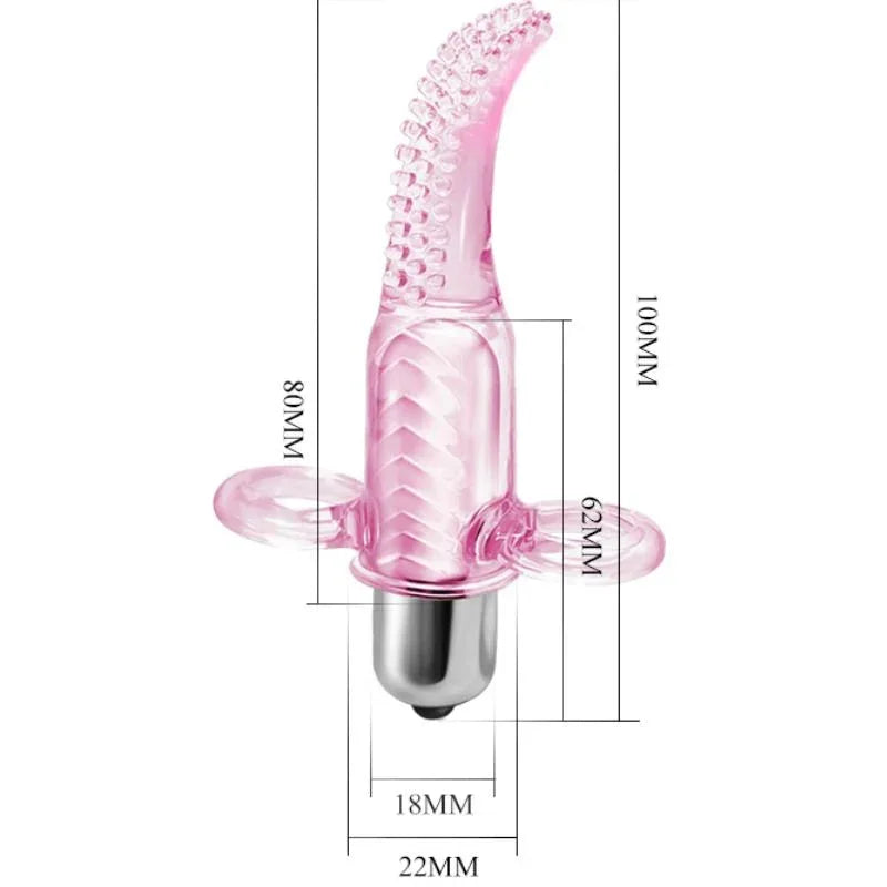 BAILE - STIMULATEUR DE DÉ DOIGTS VIBRO - Incandessens