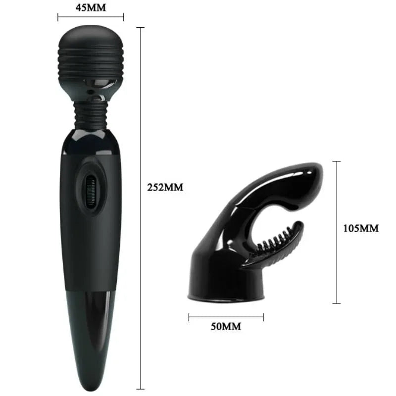BAILE - MASSEUR DESENSUELLE TÊTE INTERCHANGEABLE - Incandessens