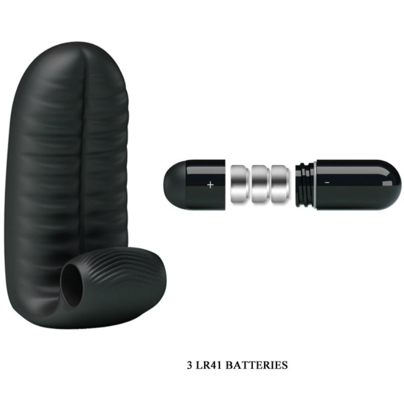 PRETTY LOVE - ABBOTT DOIGT STIMULATEUR NOIR