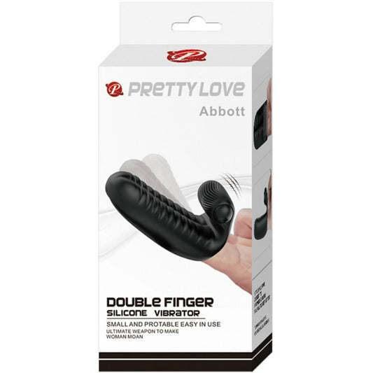 PRETTY LOVE - ABBOTT DOIGT STIMULATEUR NOIR