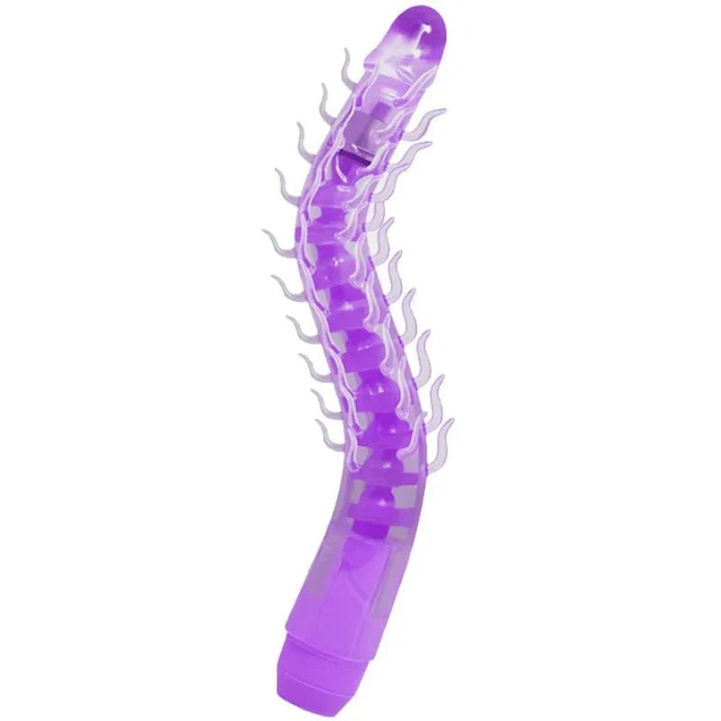 BAILE - FLEXI VIBE SENSUAL SPINE GODE VIBRANT PLIABLE LILAS 23.5 CM - Incandessens