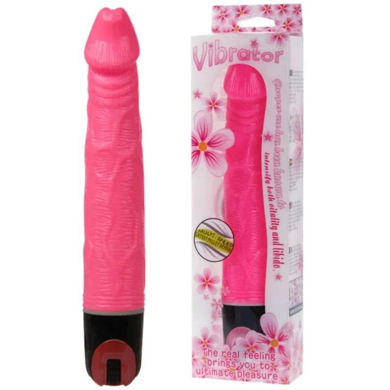 BAILE - VIBRATEUR DE MULTIVITESSES 21.5 CM ROSE - Incandessens