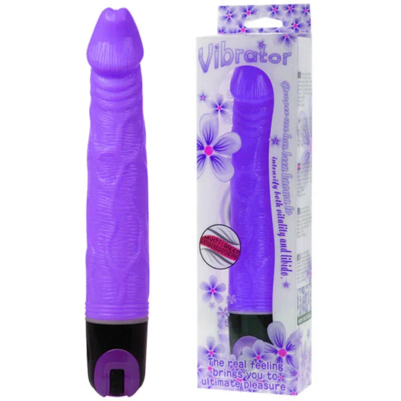 BAILE - VIBRATEUR DE MULTIVITESSES 21.5 CM VIOLET - Incandessens