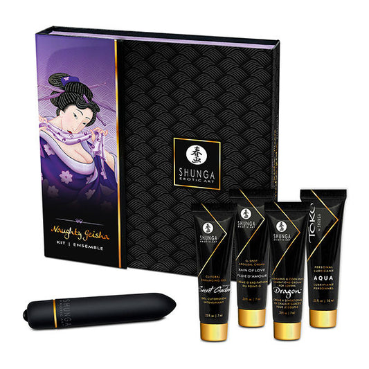 SHUNGA - KIT MASSAGE  GEISHA COQUINE