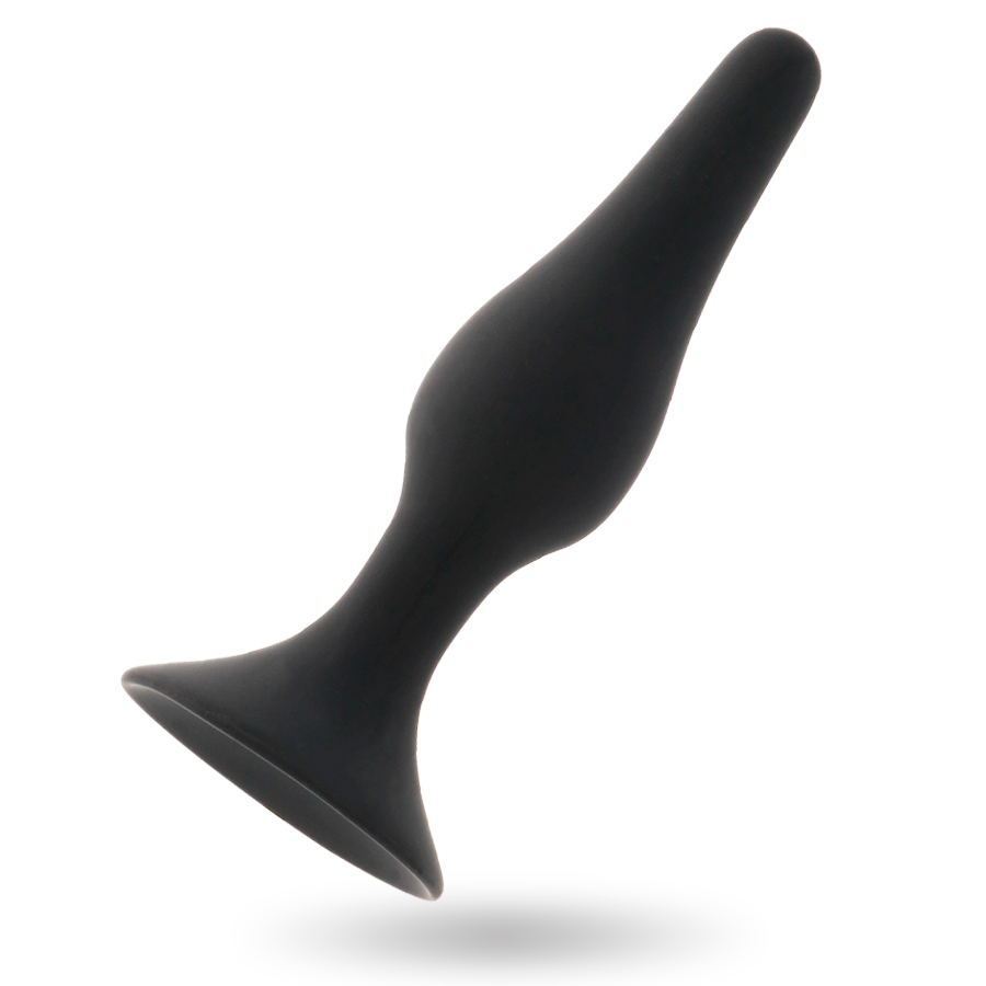 INTENSE - DILATATEUR ANAL NIVEAU 3 SILICONE NOIR 12,5 CM