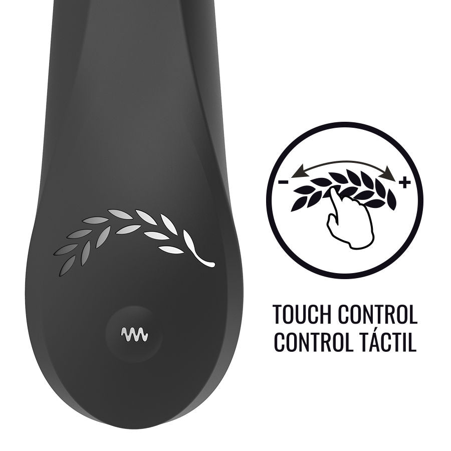 BLACK&SILVER - VIBROMASSEUR KEAN NOIR