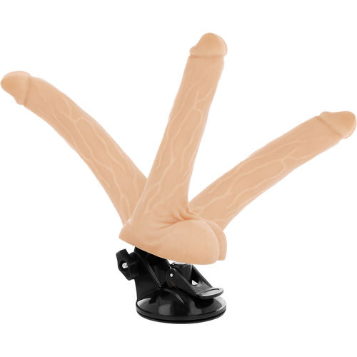BASECOCK - GODE VENTOUSE ARTICULABLE ET TÉLÉCOMMANDE 18.5 CM