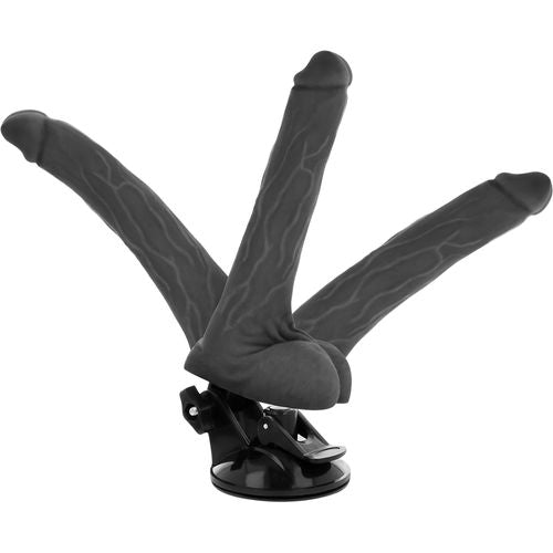 BASECOCK - GODE VENTOUSE ARTICULABLE ET TÉLÉCOMMANDE 18.5 CM
