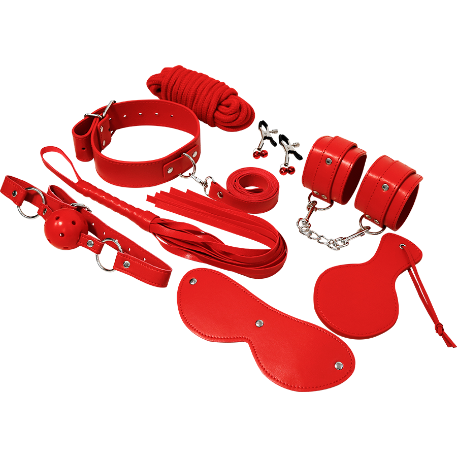 EXPERIENCE - KIT BDSM SÉRIE ROUGE