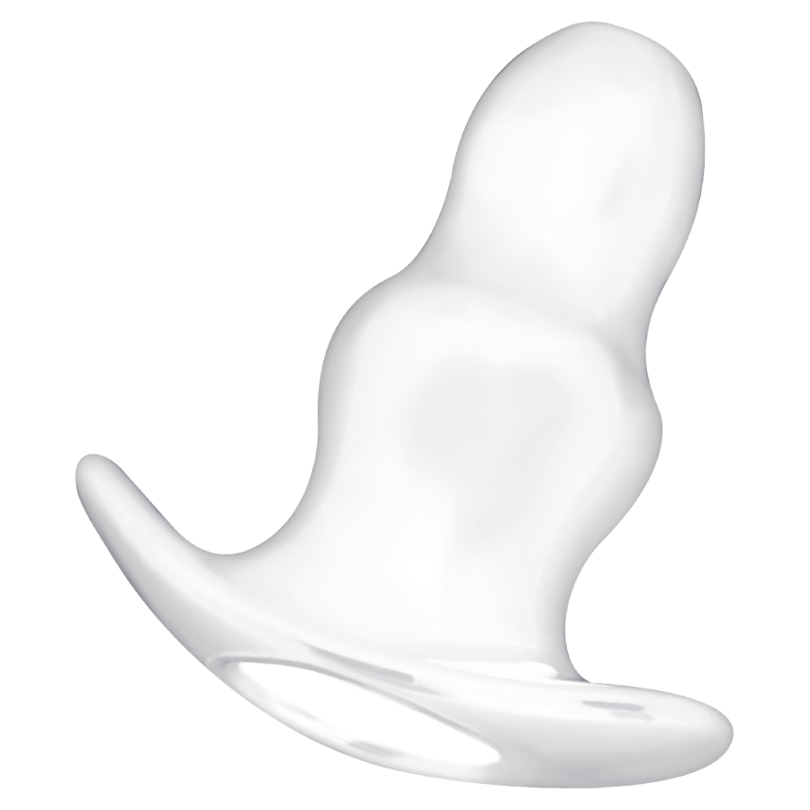 ADDICTED TOYS - DILATATEUR ANAL TUNNEL TRANSPARENT 9,5 CM Ø 4 CM