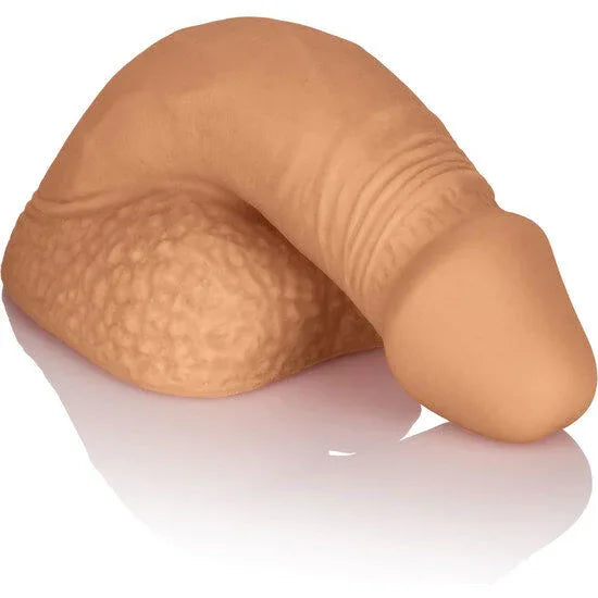 CALEXOTICS - EMBALLAGE SILICONE PÉNIS 12.75 CM CARAMEL - Incandessens
