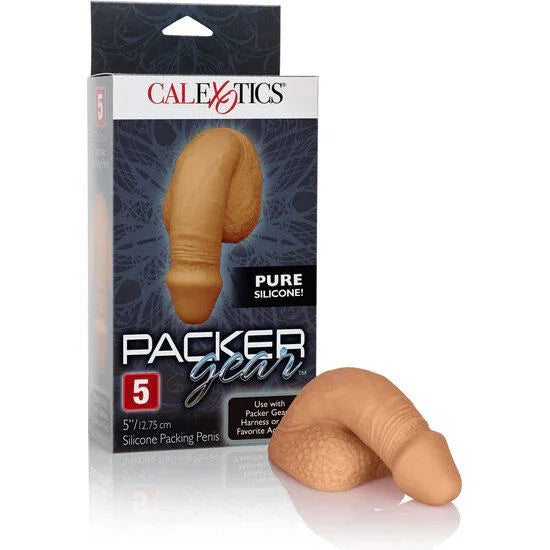CALEXOTICS - EMBALLAGE SILICONE PÉNIS 12.75 CM CARAMEL - Incandessens