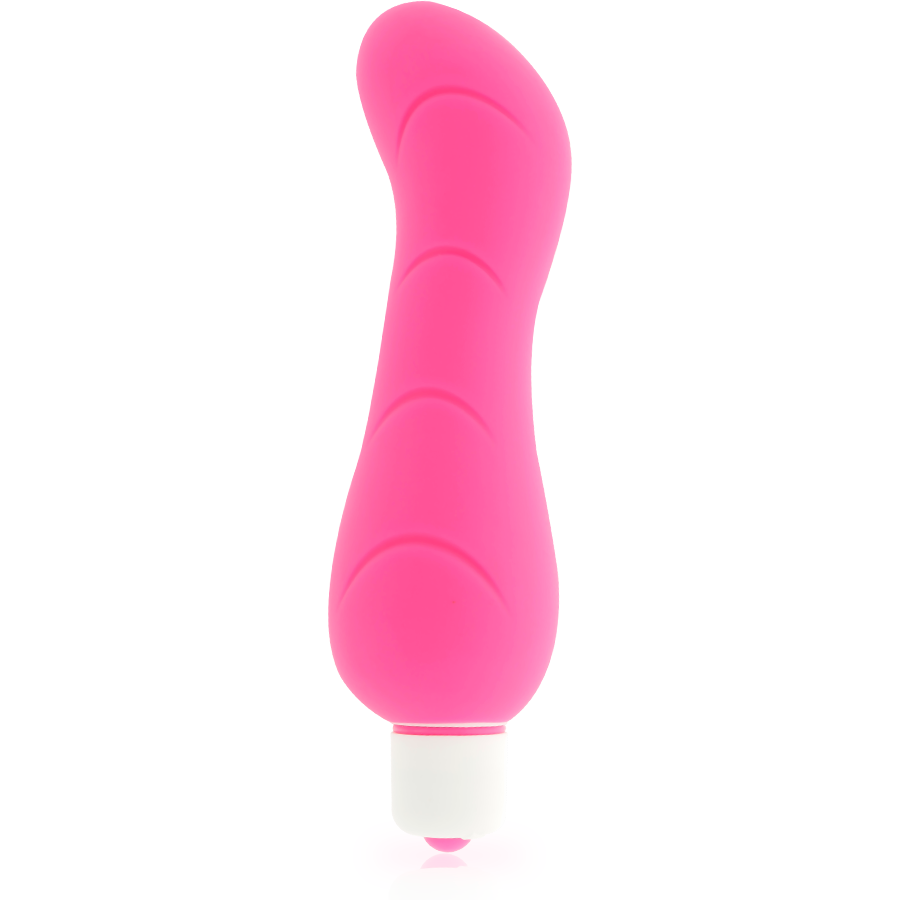 DOLCE VITA - VIBROMASSEUR POINT G SILICONE ROSE 7 MODES