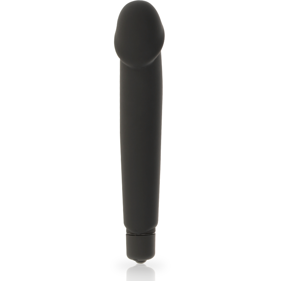 DOLCE VITA - VIBRATEUR RÉALISTE NOIR SILICONE 7 MODES WATERPROOF 158MM