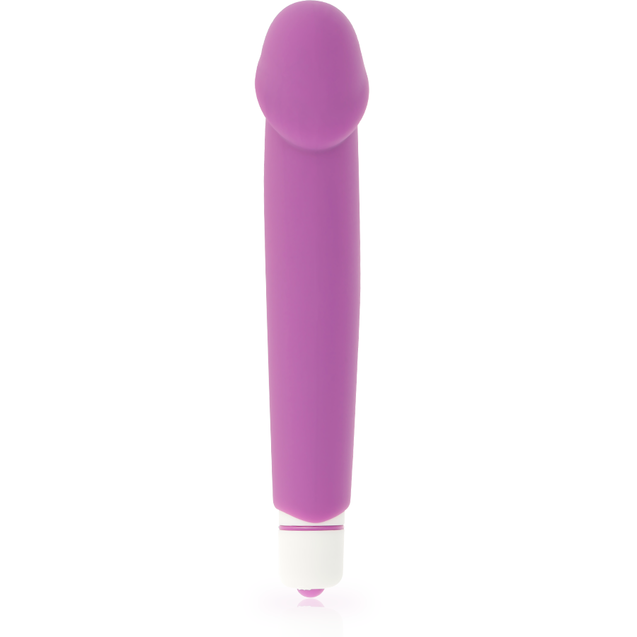 DOLCE VITA - VIBRATEUR RÉALISTE VIOLET SILICONE 7 MODES WATERPROOF 158MM