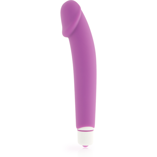 DOLCE VITA - VIBRATEUR RÉALISTE VIOLET SILICONE 7 MODES WATERPROOF 158MM