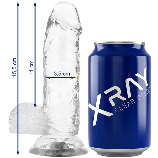 X RAY - GODE TRANSPARENT 15.5 CM -O- 3.5 CM
