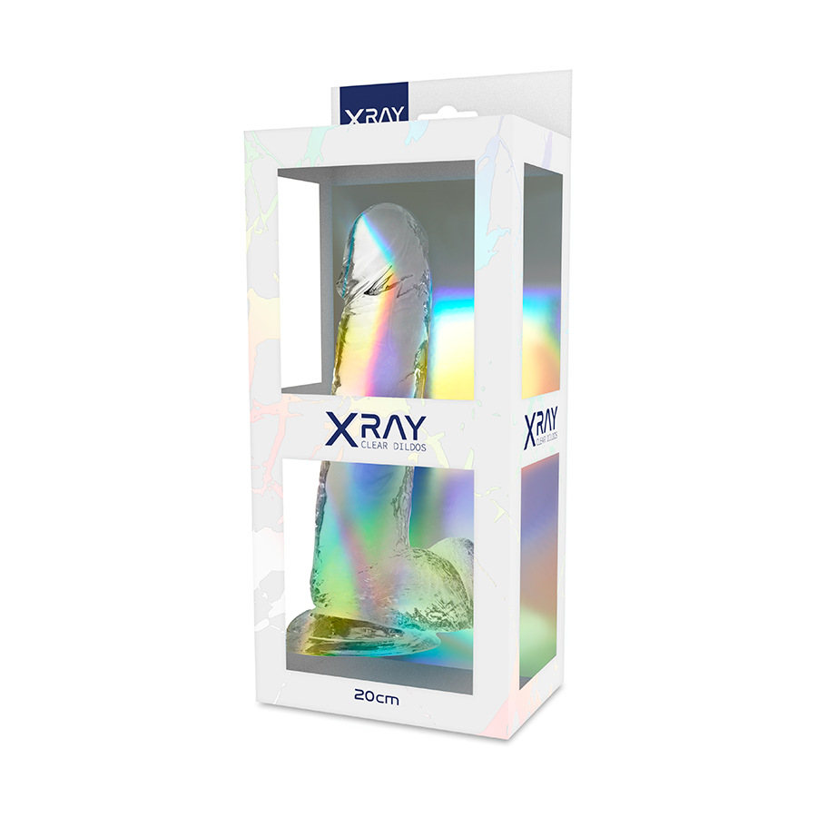 X RAY - GODE TRANSPARENT 20 CM -O- 4.5 CM