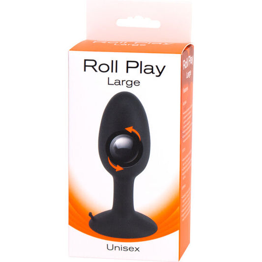 SEVEN CREATIONS - PLUG ANAL EN SILICONE ROLL PLAY LARGE