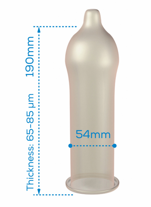 PASANTE PRÉSERVATIFS RÉGULIERS NATURELS 12 UNITÉS LATEX TÉTINE 54MM