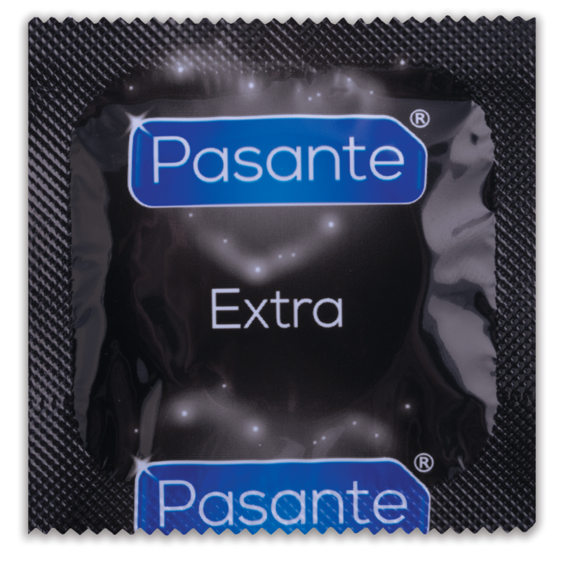 PASANTE - PRÉSERVATIFS EXTRA ÉPAIS LATEX NATUREL 12 UNITÉS 52MM LUBRIFIÉS