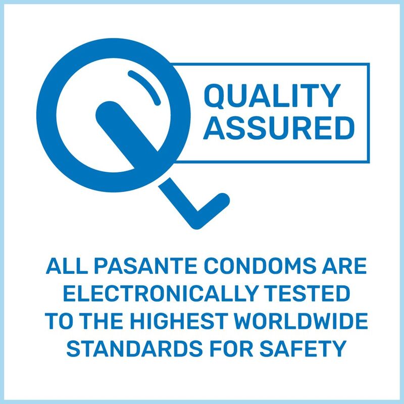 PASANTE - PRÉSERVATIFS EXTRA ÉPAIS LATEX NATUREL 12 UNITÉS 52MM LUBRIFIÉS