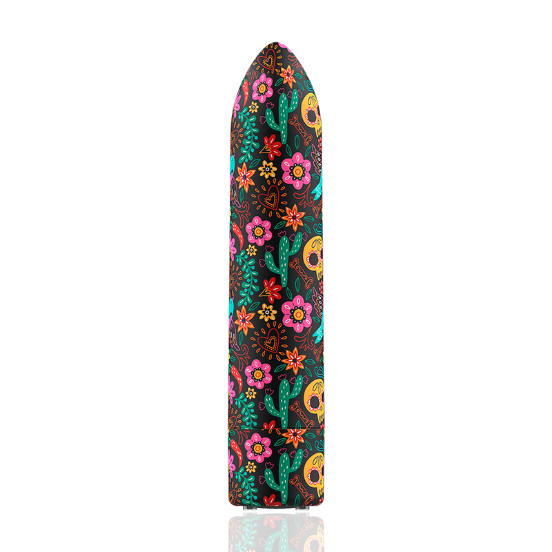 CUSTOM BULLETS - MINI VIBRO DE VOYAGE RECHARGEABLE FLORAL