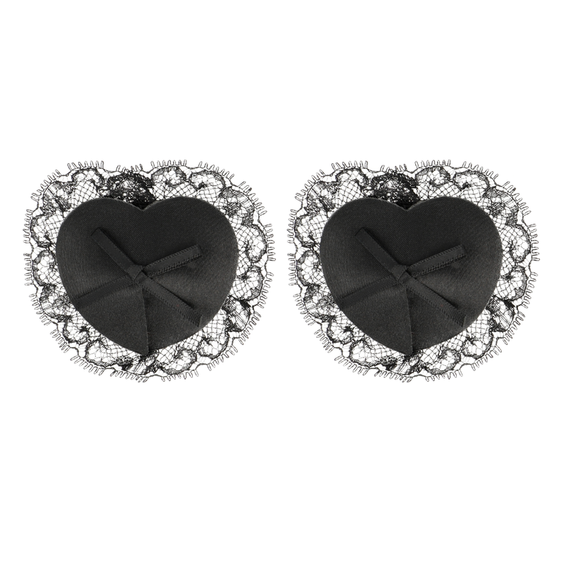 COQUETTE CHIC DESIRE - CACHE-TETONS EN DENTELLE NOIRE