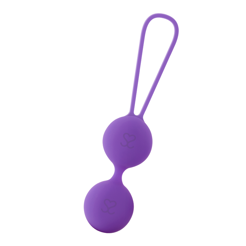 MORESSA - BOULES DE GEISHA OSIAN THREE SILICONE HYPOALLERGÉNIQUE PLANCHER PELVIEN LILAS 34 MM