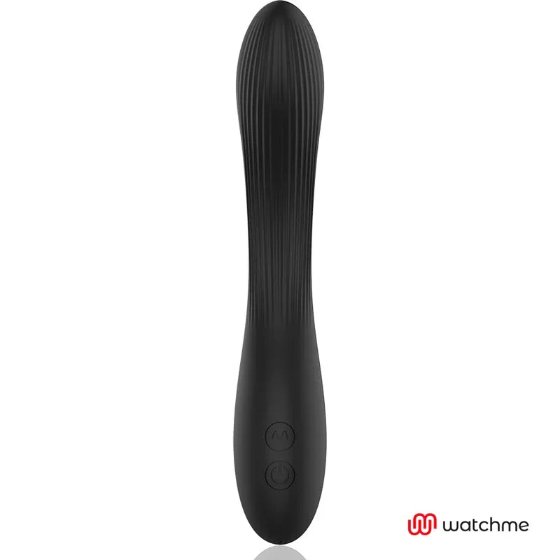 ANNE'S DESIRE - VIBROMASSEUR CURVE CONNECTE TECHNOLOGIE WATCHME NOIR/OR - Incandessens