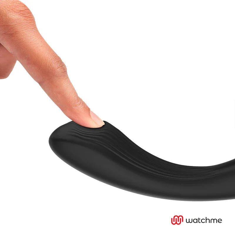 ANNE'S DESIRE - VIBROMASSEUR CURVE CONNECTE TECHNOLOGIE WATCHME NOIR/OR - Incandessens